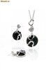 Set Green Sapphire Love