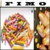 Batoane Fimo 50 BUCATI  + 1 LAMA SPECIALA -design 3D - pentru manichiura si pedichiura, unghii false, nail art