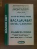 Ghid de pregatire pentru bacalaureat-Geografia Romaniei