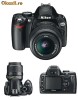Nikon D60 + Nikkor 18-55mm VR + Nikkor 55-200mm VR + diverse accesorii