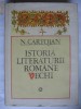 N. CARTOJAN - ISTORIA LITERATURII ROMANE VECHI
