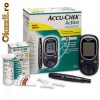 Vand glucometru ACCU-CHEK ACTIVE nou cu 10 teste : ambalaj original, sigilat