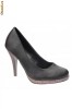 Pantofi de dama black satin Feeling Good