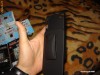 Husa 2 in 1 iPhone 4g sau 4s cauciucata multifunctionala, cu clip pentru prindere + folie fata spate CADOU