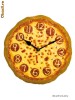 Ceas de perete - model pizza