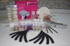 Set Kit Manichiura(unghii false / tenice gel): Lampa UV 36W+10 geluri+multe accesorii! Cumpara Originalul! Produse profesionale import Germania