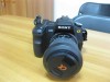 Vand aparat foto DSLR, Sony alpha 200k, 2 obiective, 70-300mm si 18-55 pus blitz extern, filtre