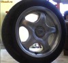 Pret: ? 200.00 OCAZIE cauciucuri+jante de aluminiu de vara pt rover 205/55/15 dunlop stare exceptionala,pret 200 euro SETUL,4BUCATI PERECHI