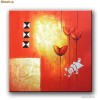 Tablou Abstract 30 - ulei pe panza 75x75cm