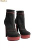 Botine Manifesto Dark Grey & Peach HS544 - els