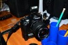 Canon Eos 1100d + Obiectiv 18-55 IS II + Battery grip + Telecomanda IR + Set inele macro