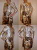 Rochie Desigual Matase Naturala! Geanta Guess!
