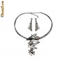 Set fantezie cu colier si cercei , Cod Produs - FGBS-00017