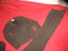 costum dama mas 36 sacou cambrat cu nasturi, si pantaloni talie semijoasa cu curea material nesifonabil
