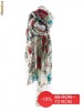 Esarfa TinaR cu imprimeu floral multicolor 2