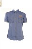 Camasi No-Excess maneca scurta 52420205 Albastru
