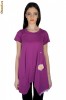 Tricou RVL mov evazat