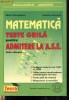 Anticariat Ion Andrei - Matematica- teste grila pentru admitere la A.S.E - Autor : Maria Chirculescu - 100548