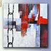 Tablou Abstract 2 ulei pe panza (100x100cm) - tablou modern pe sasiu profesional