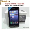 IPHONE 5 G - dual sim -REPLICA - WI-FI ,TV ,JAVA,FULL SENZOR - OFERTA - ULTIMUL MODEL