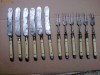 set cutite furculite f vechi