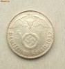 MT GERMANIA  NAZISTA 5 MARCI 1937 [J] ARGINT , MONEDA FRUMOASA