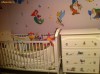 Set Patut din lemn alb si comoda mothercare