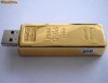 STICK USB 8 GB FORMA DE LINGOU DE AUR, CUTIE, PREZENTARE DEOSEBITA