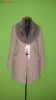Palton Roz elegant cu blanita