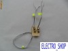 Kit orga de lumini jocuri de lumini pe leduri simple sau multicolore cu 2 iesiri a cate 10 leuduri