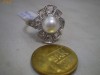 VECHI INEL AUR 18K , PLATINA , DIAMANTE , PERLA