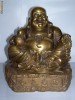 Statueta Buda cu Margele,din Bronz