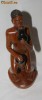 Statueta sculptata din lemn-arta africana