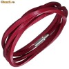 Bratara Piele Rosie BFL-663