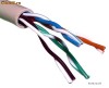 Cablu UTP Quantex 4 Pairs 0.45mm CCA Data Transmission 140m Rola 305m