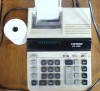 Calculator birou CITIZEN model CX-122S, 12 digit si banda cand se doreste listarea.