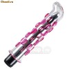 Icicles Vibrator din Sticla cu Textura Rezistent la Apa Nr 19