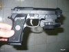 Vand pistol Airsoft ABS-MP-92-B--CADOU-1000 bile 6mm + Ochelari Protectie