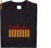Tricou cu animatie: Egalizator grafic (Marime XL)