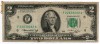 2 dolari dollars sua 1976  Jefferson Atlanta Georgia
