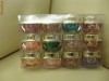 GEL UNGHII MANICHIURA COLORAT KIT GEL COLORAT VANZARE NUMAI LA SET.CULORI CU SCLIPICI..