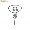 Set fantezie cu colier si cercei , Cod Produs - FGBS-00021