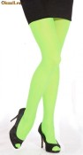 DRES DAMA Ciorapi Colanti Dame Sexy Fluorescent Green Verde foto