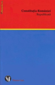 Constitutia Romaniei Republicata Ed. A 2-a foto