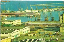 Vedere CONSTANTA-Vedere din Port - Necirculata Anii 70