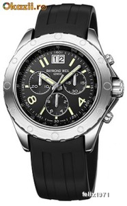 Raymond Weil cronograph 8550-SR1-05207 nou in cutie 599 euro