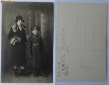 Foto militara ,baiat de trupa ,Bucuresti ,interbelica foto