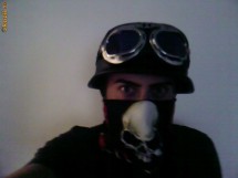 CASCA MOTO NAZY ( nazist ) NOUA + CADOU BANDANA!!!