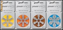 VARTA POWERONE Zinc Air Baterii Auditive P10 P13 P312 P675