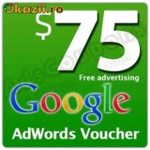 75$ Cupon google  Adwords foto